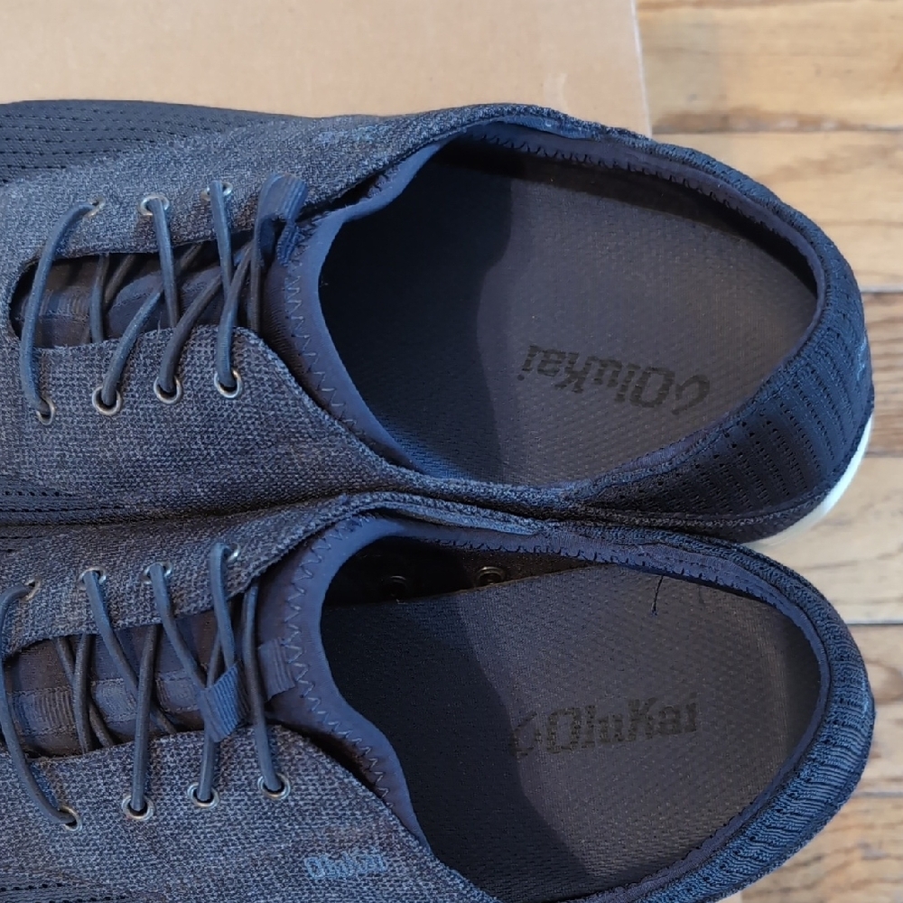 OluKai Men's Black and Gray Sneakers - Picture 5 of 7